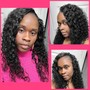 Sew-In Weave with leave out