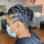 Relaxer with Pixie Cut style