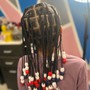 Kids natural full head plat braids (BOX BRAIDS) NO HAIR CAN BE ADDED