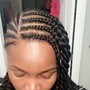 Natural Hair Cornrows