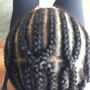 Natural Hair Cornrows