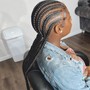 4 Butterfly feed-in braids