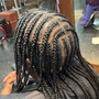 Knotless Box Braids Smedium