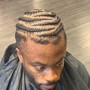 Men’s Box Braids (SHAVED SIDES)