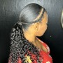 Natural Hair Sleek Ponytail