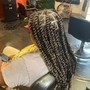 Box Braids touch up