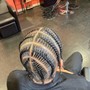 Men’s braids (whole head)