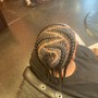 Men’s braids (whole head)