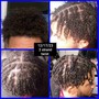 2 Strand twist style (Natural hair) (Medium side)