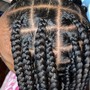 Smedium Knotless Braids