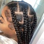 Smedium Knotless Braids