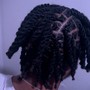 2 strand twist on natural hair