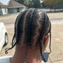 Men two stand Twist/box braids