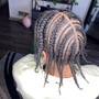 Freestyle cornrows