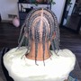 Freestyle cornrows