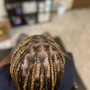 Small knotless braids