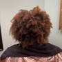 Partial custom color, deep conditioner, end trim and style