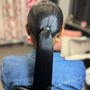 Quick weave ponytail (special )