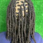 Medium Knotless Braids