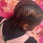 Kid's Braids with extension