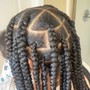 Smedium Knotless Braids