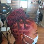 Dreadlocks inter loc method