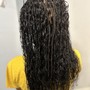 Medium Box Braids