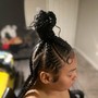 Small Feed In Ponytail