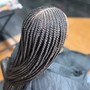 Tribal braids 2layers or Fulani braids