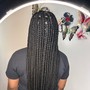 Butterfly locs( shoulder length)