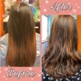 Root Touch Up and Highlights (With Treatment)