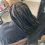 Large Knotless Braids