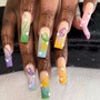 Long Acrylic Nails