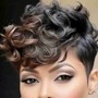 Women's haircut  and Relaxer