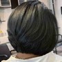 Women's haircut  and Relaxer