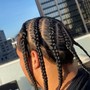 Men’s box braids