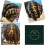 Loc Re-twist & Style midback