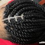 Men single braid