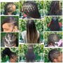 Tree Braids conrows/Fish Bones Braids