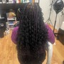 Natural Hair Box Braids