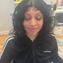 Shampoo + Blowout + Silk Press(Flat Iron)