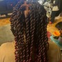 Rebraid Front Braids