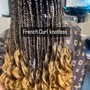 Individual Braids / French knotless  braids