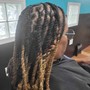 Microloc Braids with Natural Hair