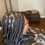 Small knotless Braids