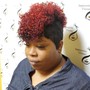 Relaxer combo  deep condition, trim ,doobie,or wrap ,rollerset