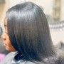 Silk Press/ natural hair