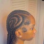 Boho S/medium Knotless braids(waist length)