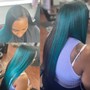 Closure Wig Install straightened