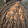 Invisible Locs hair included